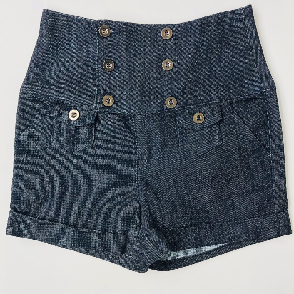 Very Rare‼️Arden B. High Waisted Sailor ShortsNWOT